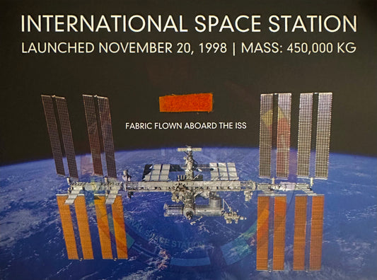 International Space Station (ISS) flown artifact