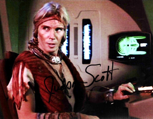 STAR TREK: Judson Scott hand-signed 'The Wrath of Khan' photo 8x10''