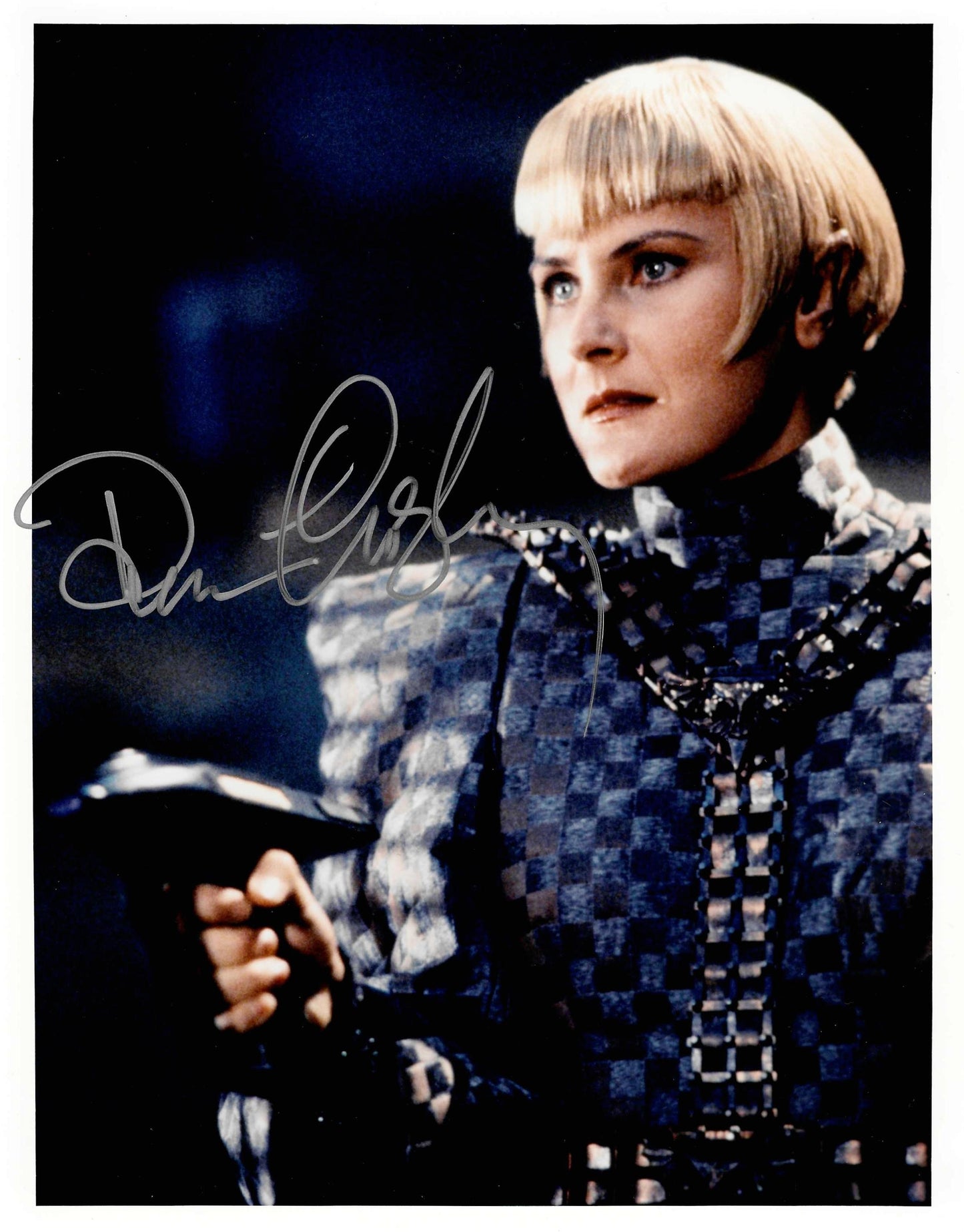 STAR TREK: Denise Crosby hand-signed TNG photo 8x10''