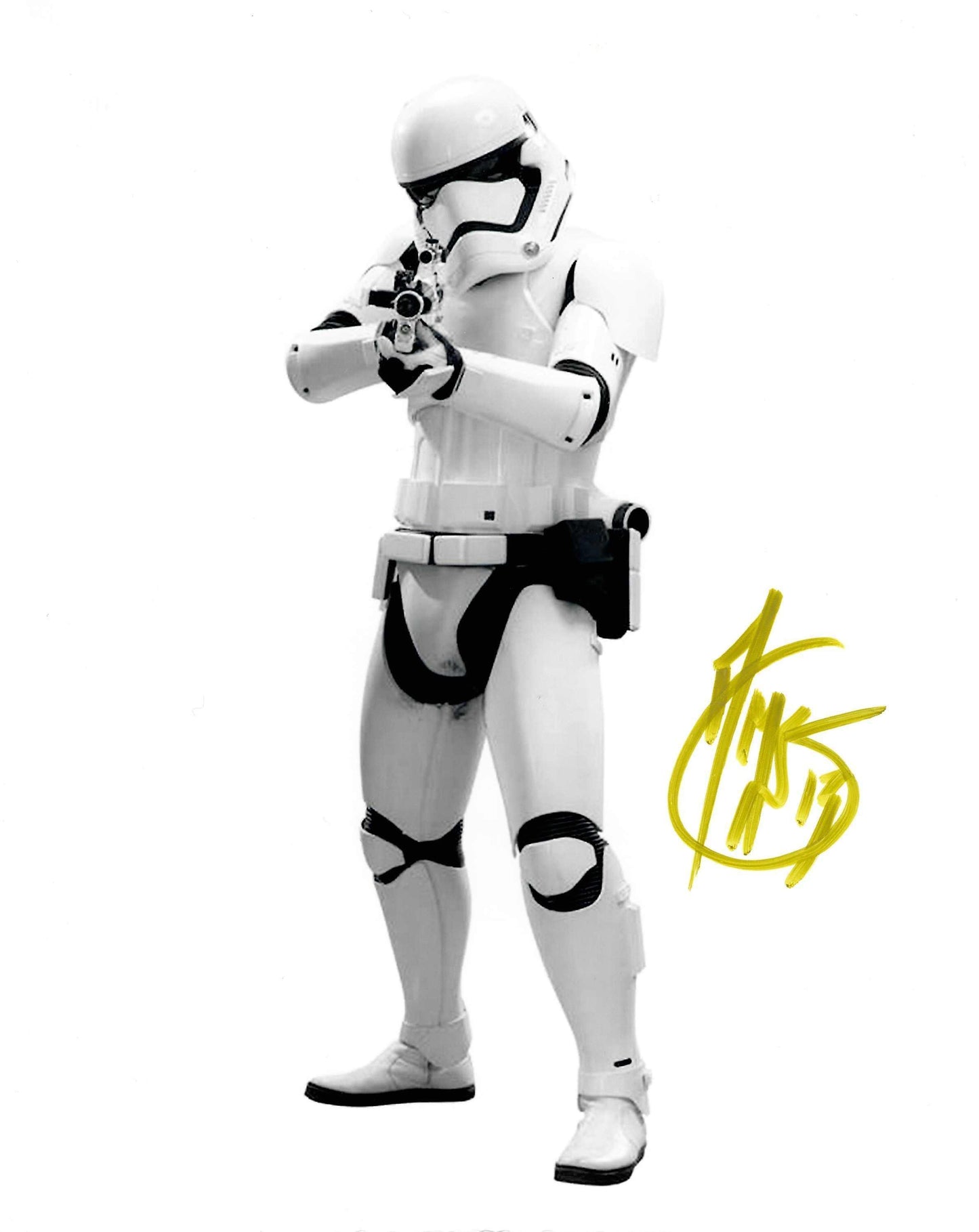 STAR WARS: David Santana Stormtrooper handsigned 8x10'' photo