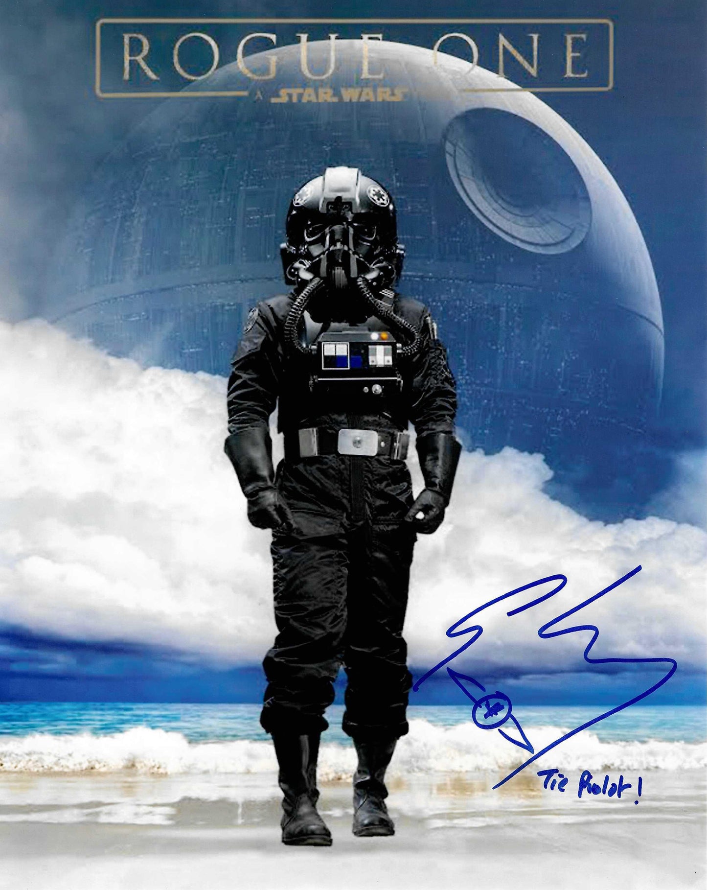 STAR WARS: Gary Kiely Rogue One handsigned 8x10'' photo