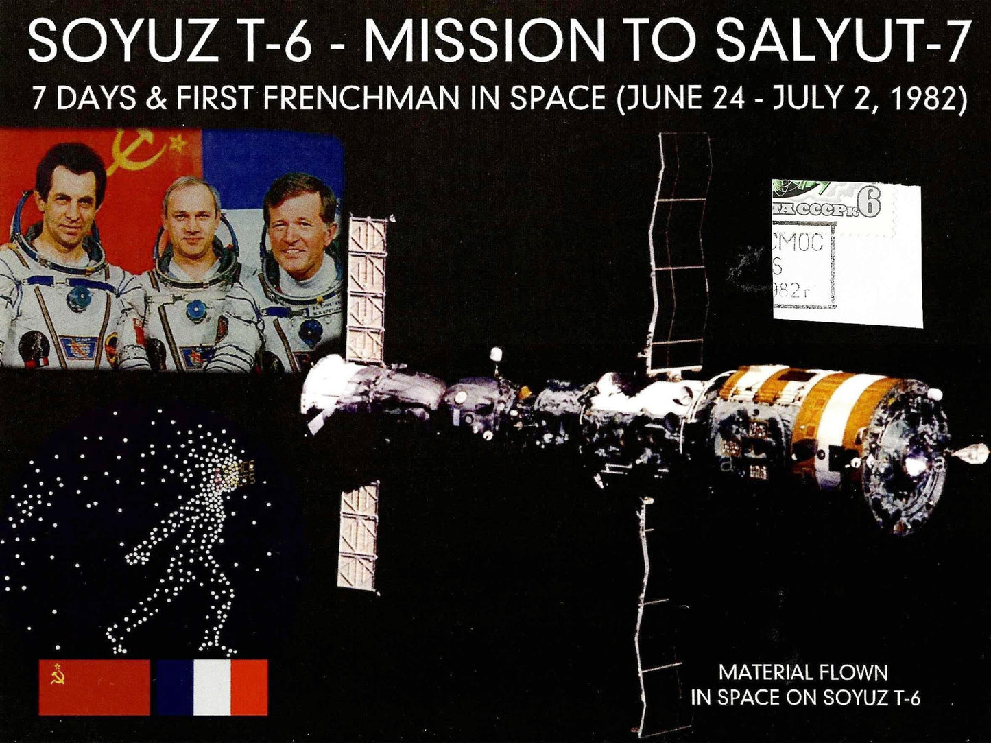 Soyuz T-6 flown artifact presentation